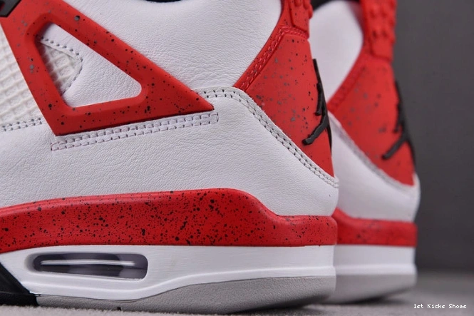 1725 dh6927- Comfortable cement” 4 jordan air “red 0117